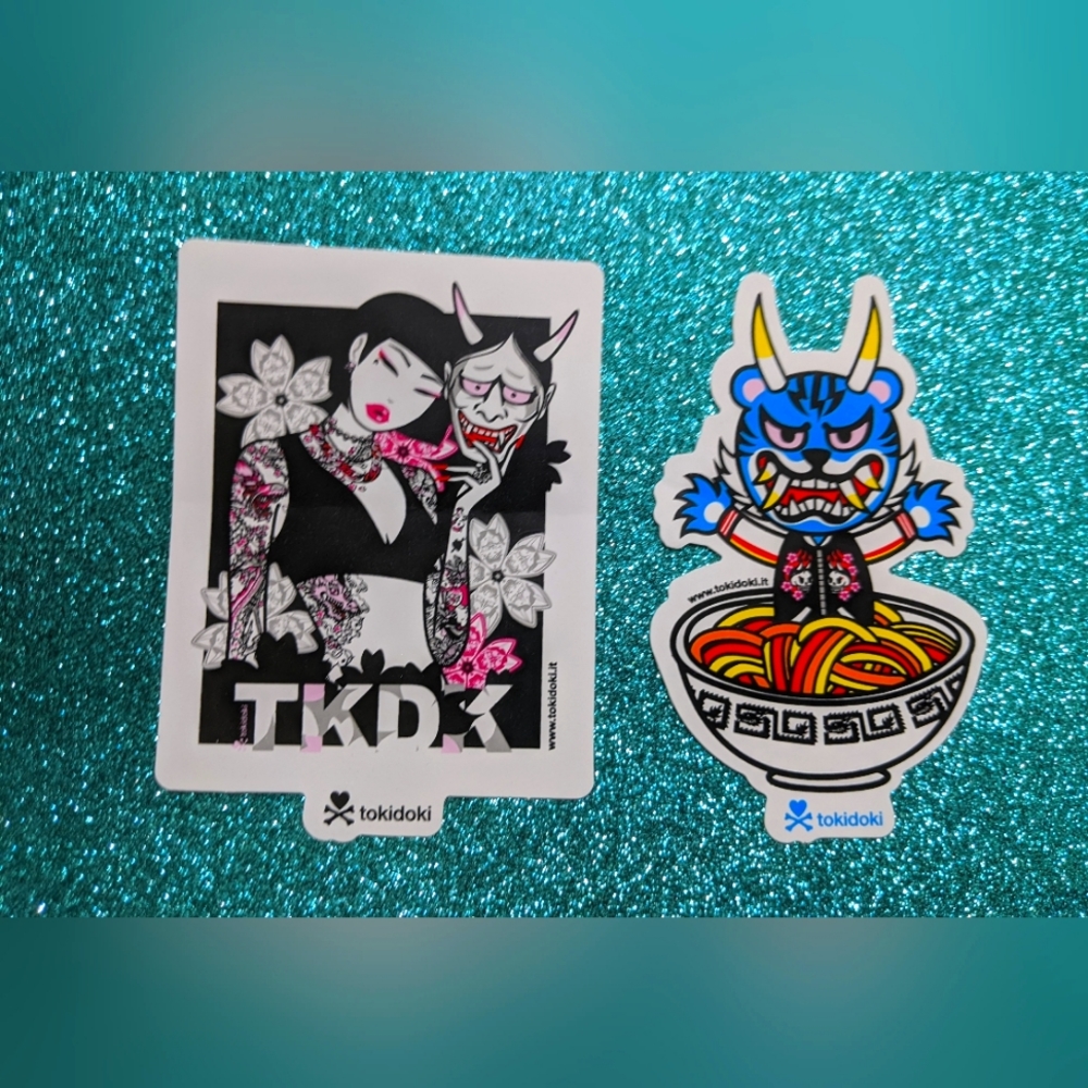 Tokidoki Sticker Lot of 2